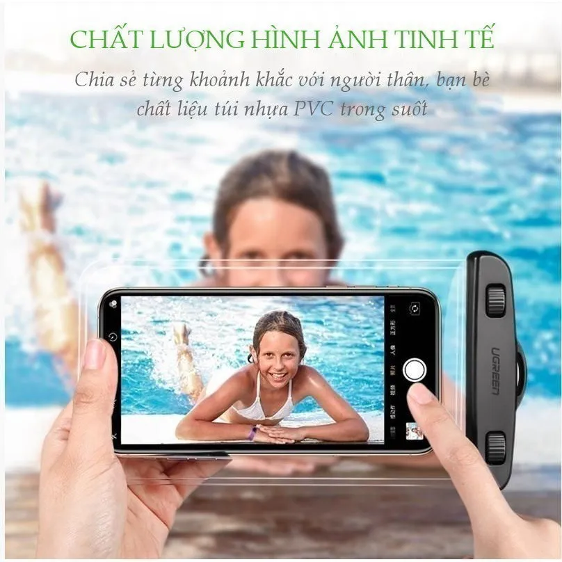 Ảnh Túi đựng điện thoại UGREEN 60959 50919 chống nước tiêu chuẩn IPX8 độ sâu 10m 2