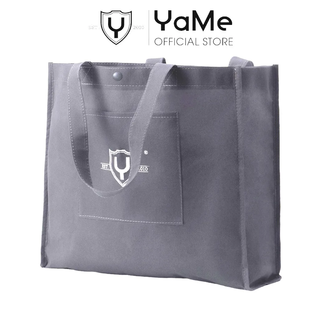 Ảnh Túi Vải Unisex Đơn Giản Tiện Dụng Đi Làm Đi Chơi Thời Trang Thương Hiệu Y2010 M1 22841 |YaMe| 1