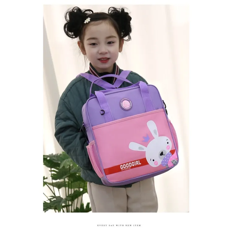 Ảnh Túi xách cho bé đi học thêm đeo chéo và đeo balo 1989KIDS SHOP đựng đồ dùng sách vở phù hợp nhất cho bé cấp 1 2