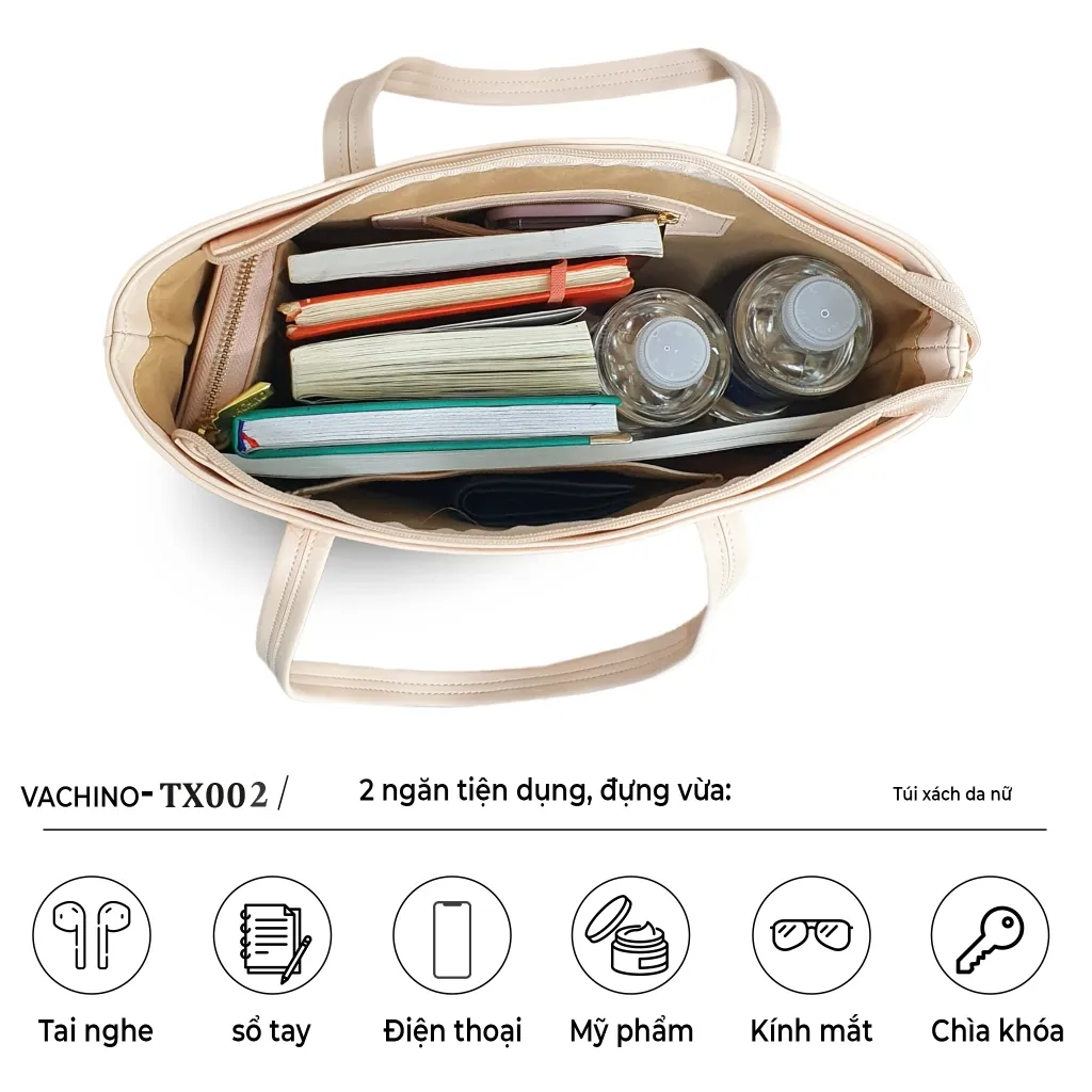 Ảnh Túi xách công sở nữ thời trang dễ thương VACHINO-TX002 4