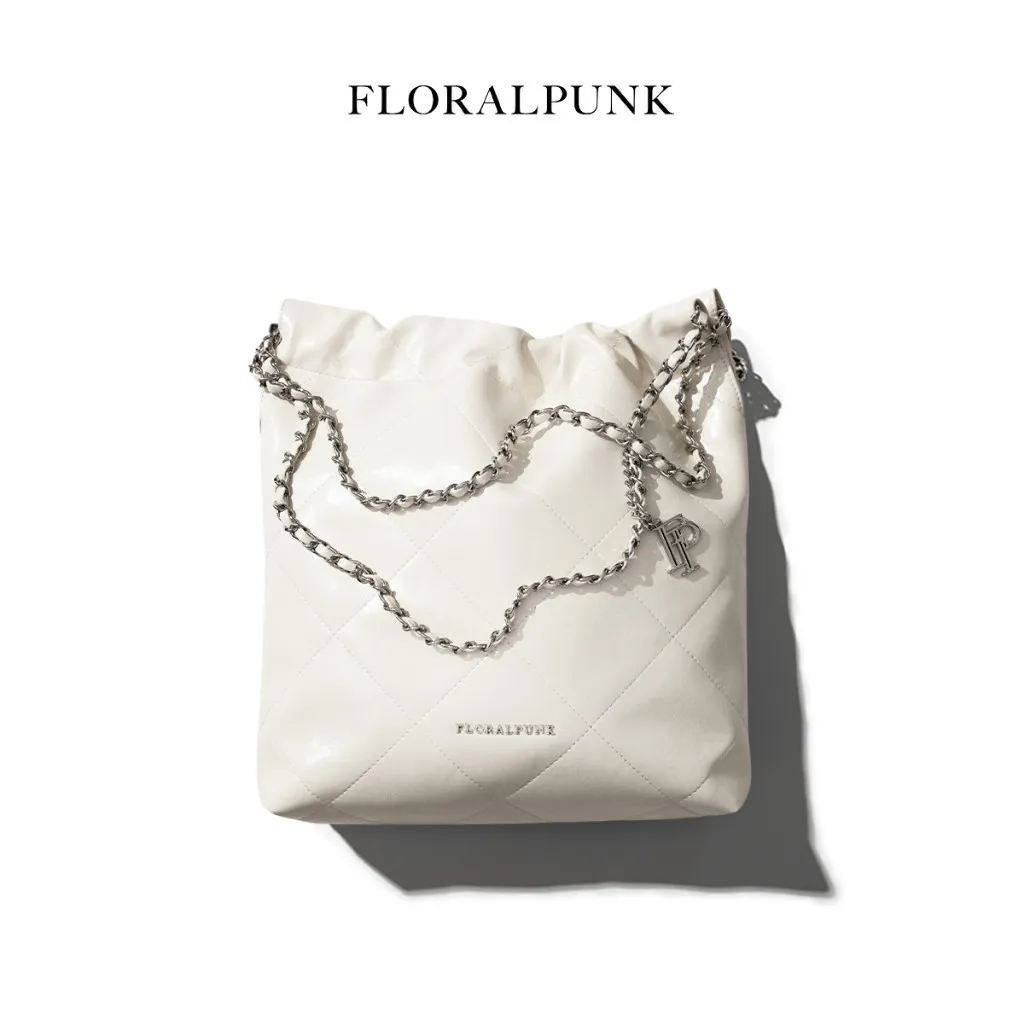 Ảnh Túi xách Floralpunk Brooklyn Shopper - Quilted - White 1