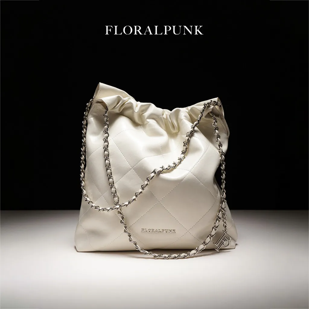 Ảnh Túi xách Floralpunk Brooklyn Shopper - Quilted - White 2