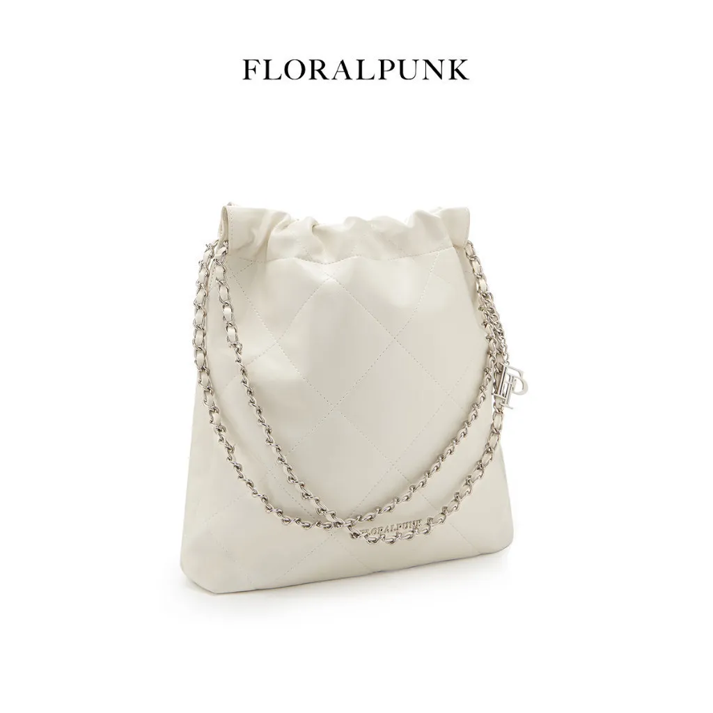 Ảnh Túi xách Floralpunk Brooklyn Shopper - Quilted - White 3