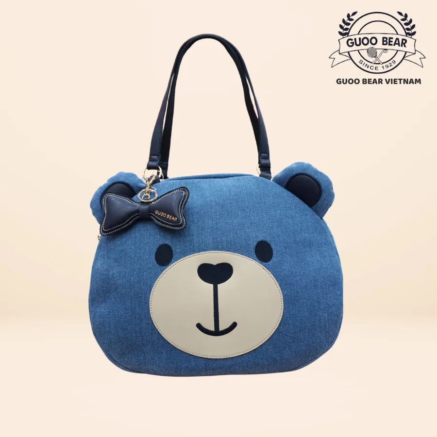 Ảnh Túi xách GUOO BEAR chính hãng - GU1292 GU1227 GU1228 hình gấu xinh xắn đi du lịch đi chơi 2