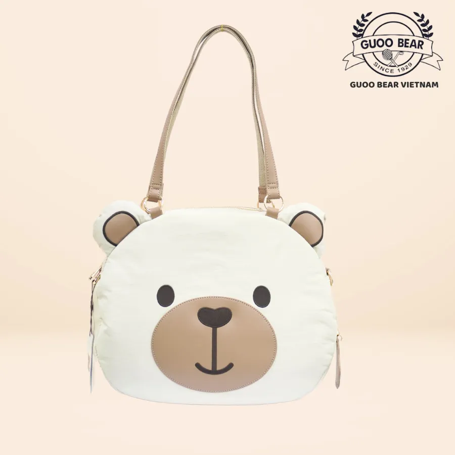 Ảnh Túi xách GUOO BEAR chính hãng - GU1292 GU1227 GU1228 hình gấu xinh xắn đi du lịch đi chơi 3
