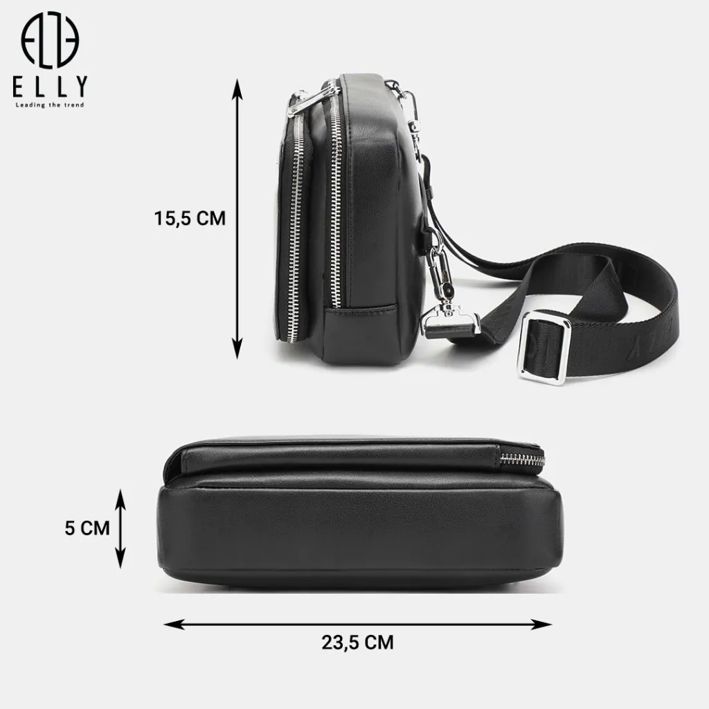 Ảnh Túi xách nam cao cấp da thật ELLY- ETM21 2