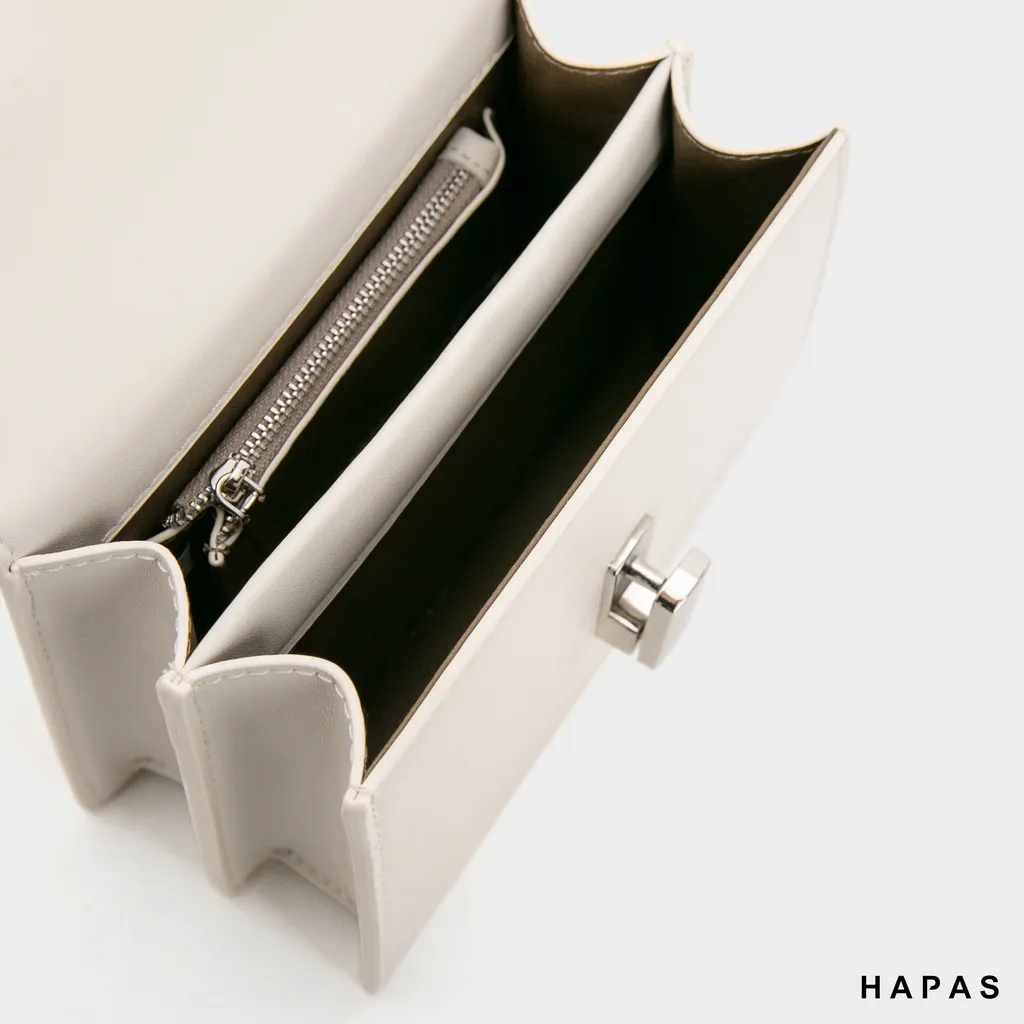 Ảnh Túi Xách Nữ Cầm Tay Ayona Da Mịn Sz 19 HAPAS - TXT19374 3