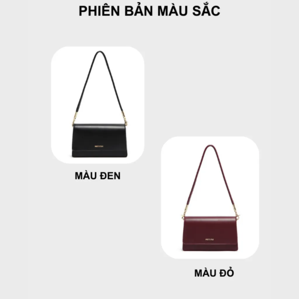 Ảnh Túi Xách Nữ Chính Hãng MICOCAH Đeo Chéo Đeo Vai Thời Trang Nhiều Ngăn Chất Da Cao Cấp MC21 (KÈM HỘP) 4