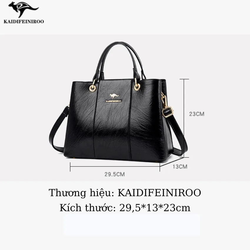 Ảnh Túi xách nữ công sở Hàn Quốc thời trang cao cấp to đẹp KAIDIFEINIROO KF36 (8048) 2