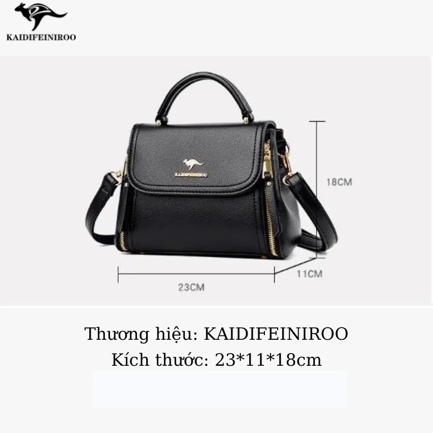 Ảnh Túi xách nữ công sở thời trang cao cấp đẹp Hàn Quốc KAIDIFEINIROO KF09 (5887) Size 23cmj 2