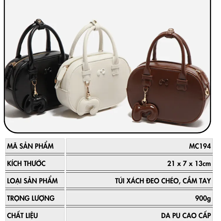 Ảnh Túi Xách Nữ Đeo Chéo Chính Hãng MICOCAH Kiểu Dáng Hàn Quốc Thời Trang Da Cao Cấp MC194 (KÈM HỘP) 2