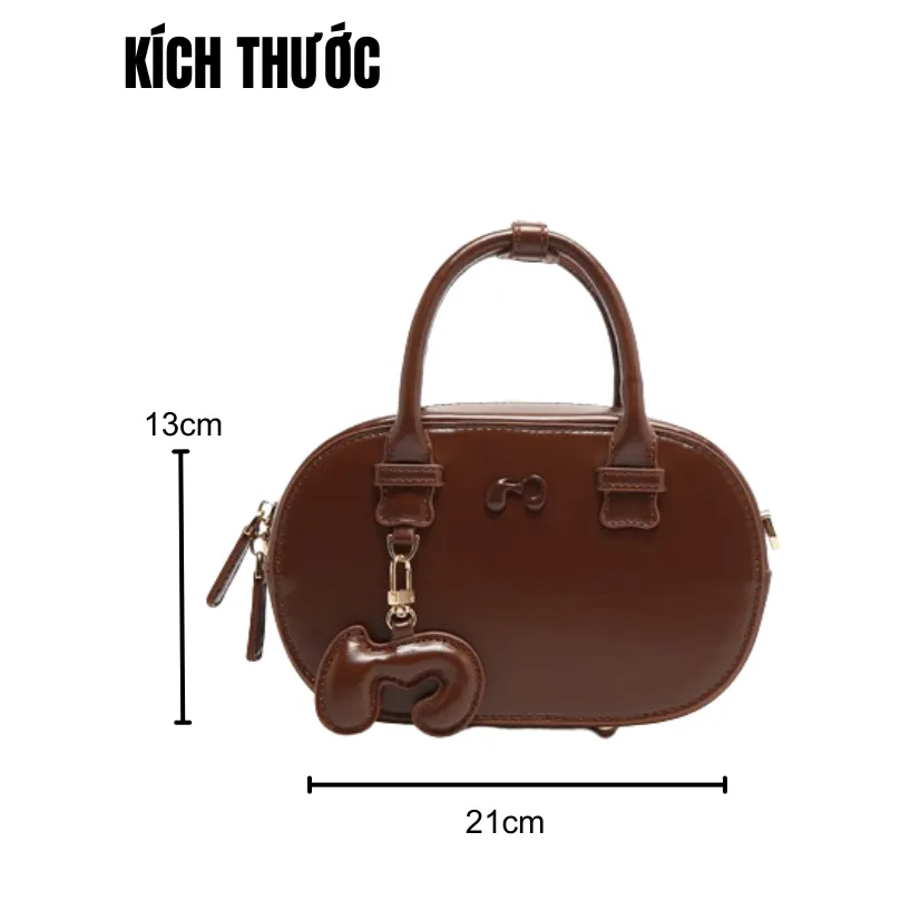 Ảnh Túi Xách Nữ Đeo Chéo Chính Hãng MICOCAH Kiểu Dáng Hàn Quốc Thời Trang Da Cao Cấp MC194 (KÈM HỘP) 4