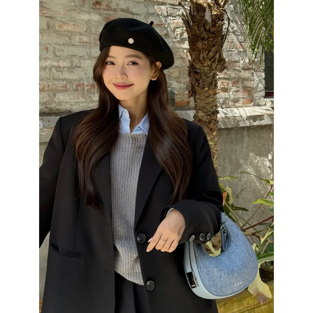 Ảnh Túi Xách Nữ Đeo Vai Belle Of Denim In You Hobo Đáy Tròn Sz 22 HAPAS - TDV221019 3