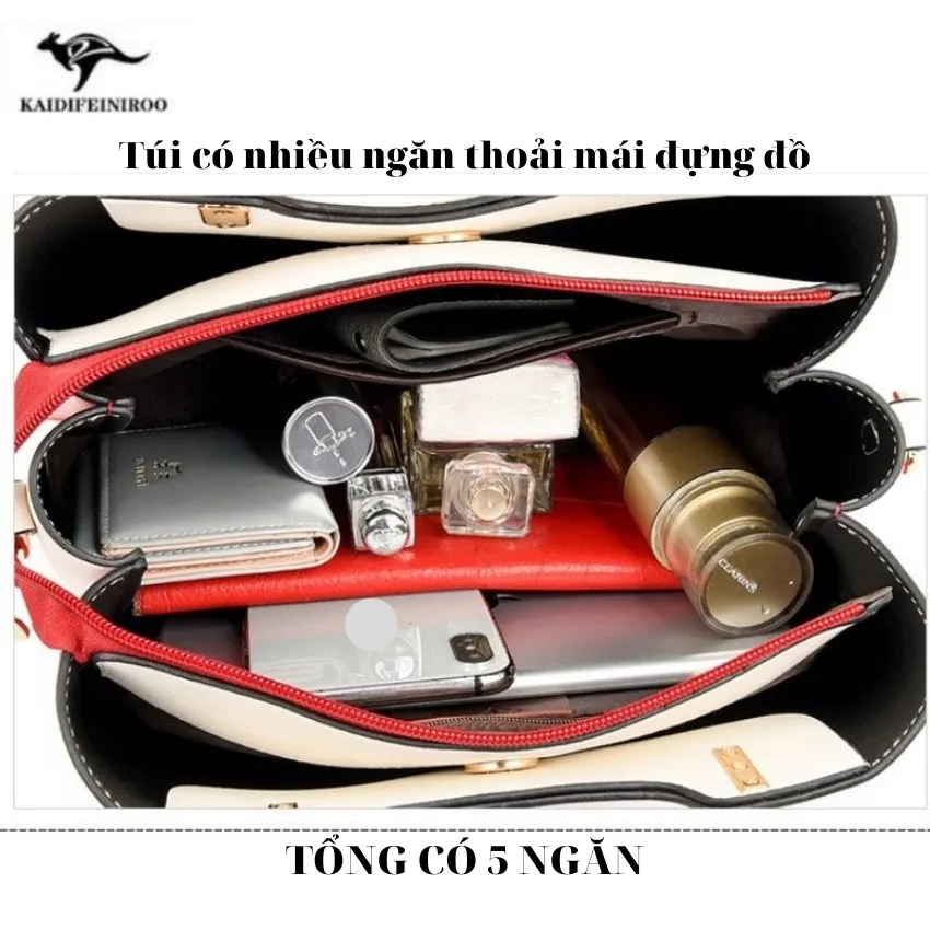 Ảnh Túi xách nữ đẹp công sở Hàn Quốc thời trang cao cấp KAIDIFEINIROO KF14 (5863) Size 27cm 3