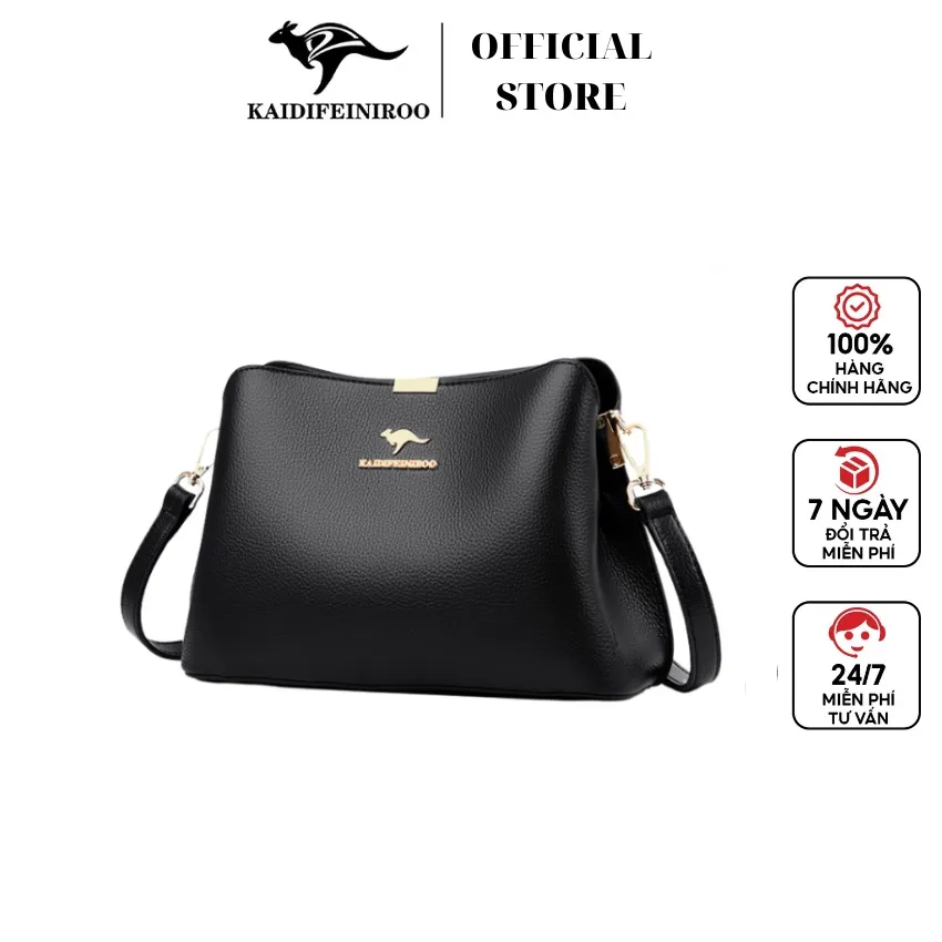 Ảnh Túi xách nữ đẹp thời trang cao cấp Hàn Quốc công sở KAIDIFEINIROO KF21 (5878) Size 26cm 1