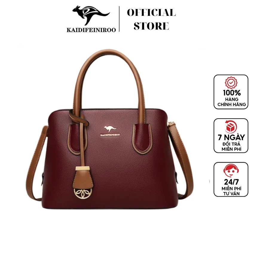 Ảnh Túi xách nữ Hàn Quốc đẹp thời trang cao cấp công sở KAIDIFEINIROO KF26 (8606) Size 31cm 1