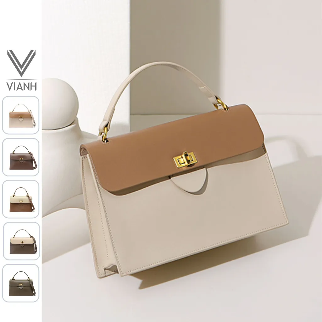 Ảnh Túi xách nữ Nucelle ViAnh Store da thật thời trang đi làm đi chơi 110332A 1