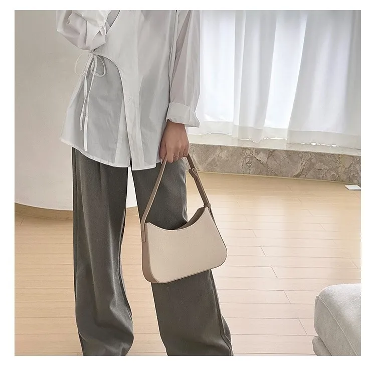 Ảnh Túi Xách Nữ PAPU TX01 Da PU Phối Canvas Cao Cấp 3