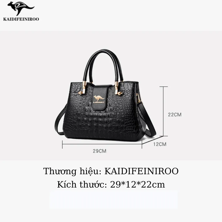 Ảnh Túi xách nữ thời trang cao cấp công sở to đẹp Hàn Quốc KAIDIFEINIROO KF05 (5818) 2