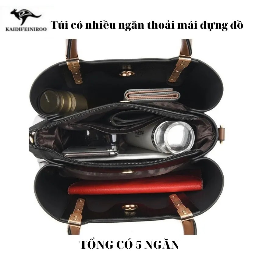 Ảnh Túi xách nữ thời trang cao cấp Hàn Quốc công sở đẹp KAIDIFEINIROO KF10 (5822) size 29cm 3