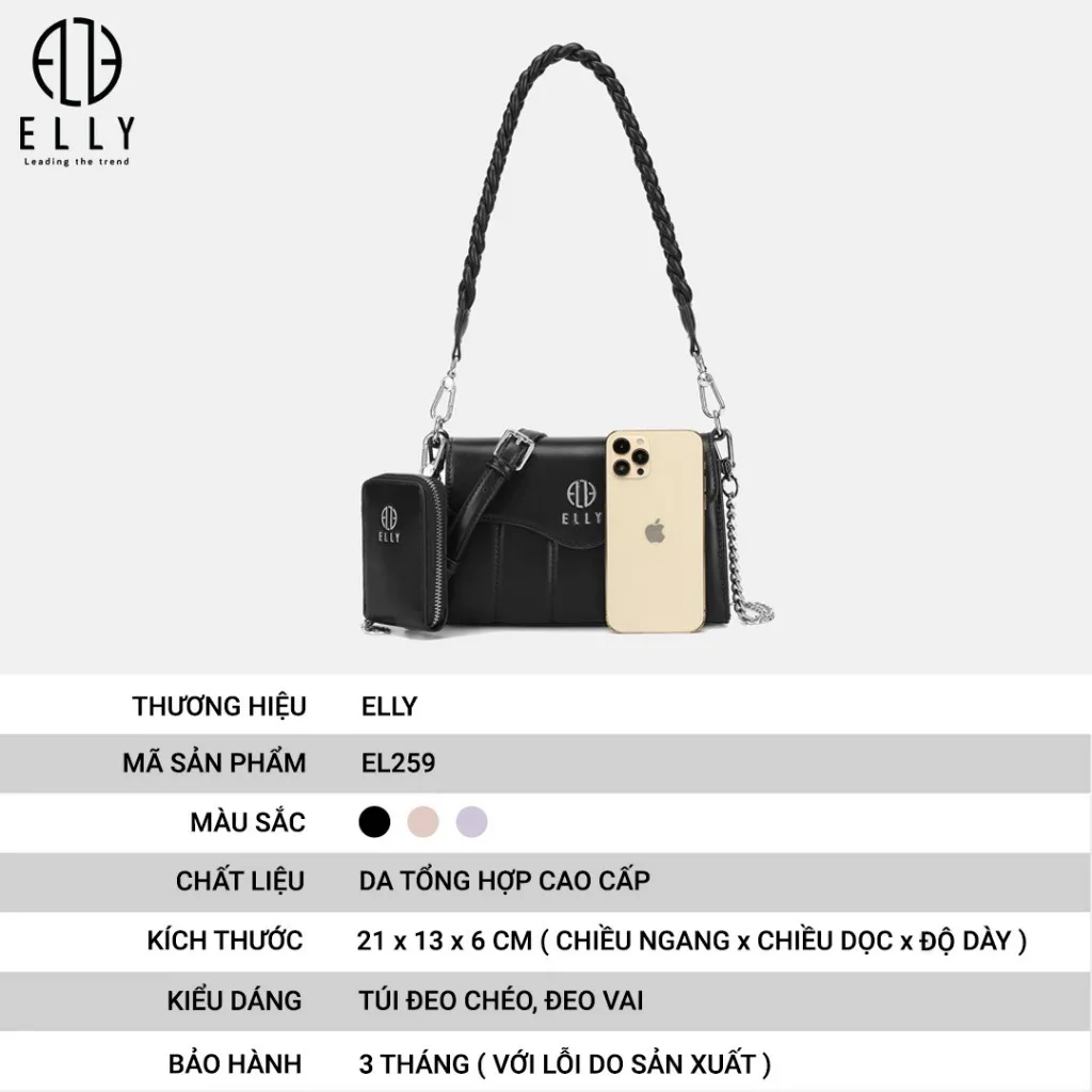 Ảnh Túi xách nữ thời trang ELLY – EL259 2