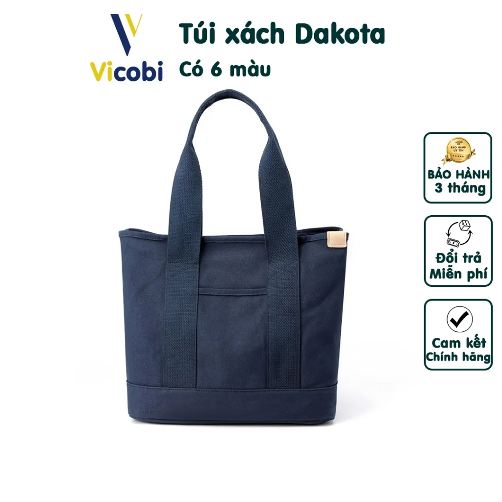 Túi Xách Nữ Vải Canvas Dày Dặn Dakota Vicobi CV1 - Thời Trang, Bền Đẹp, Giá Tốt