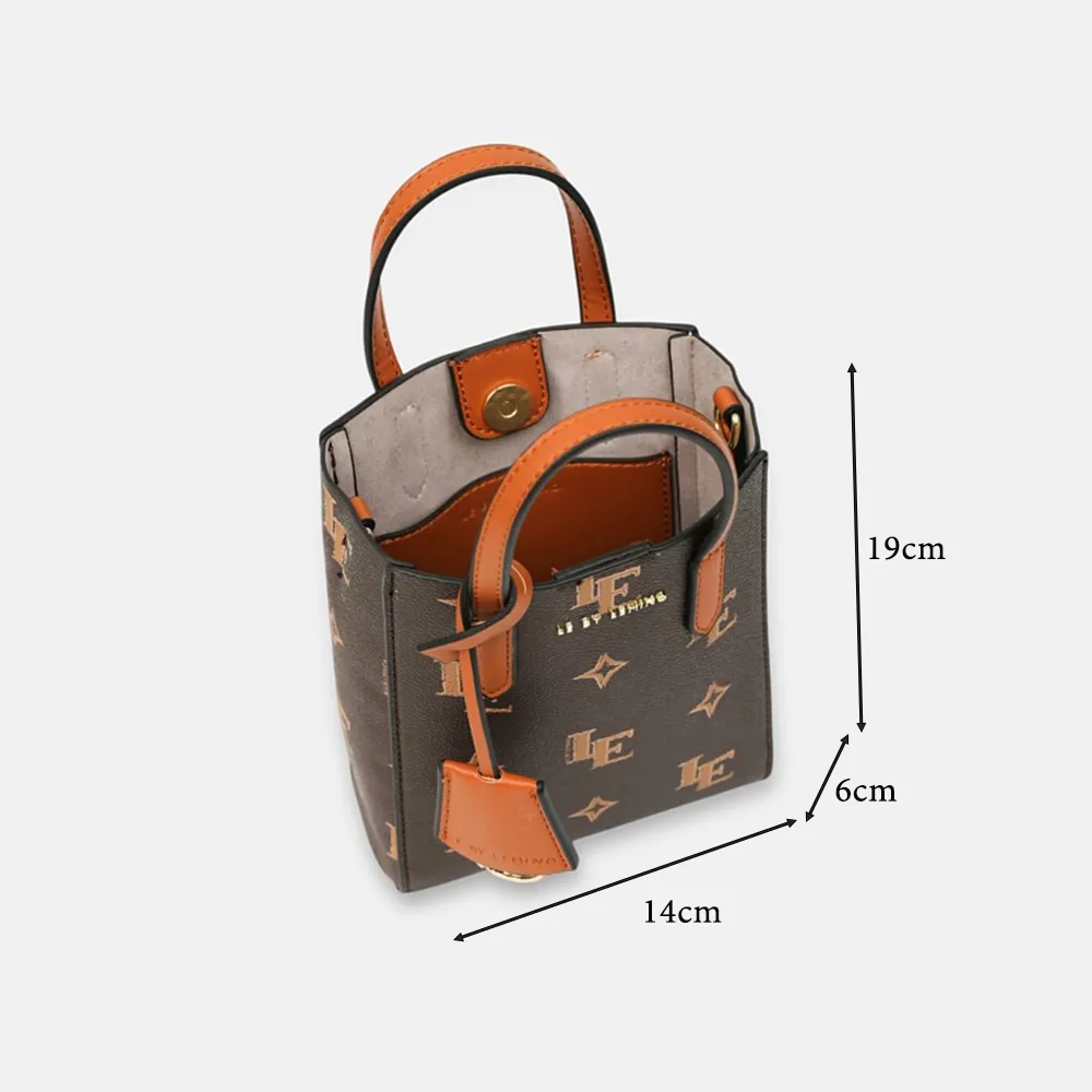 Ảnh Túi xách thời trang nữ LE BY LEMINO Logo Mới LBL23404 4