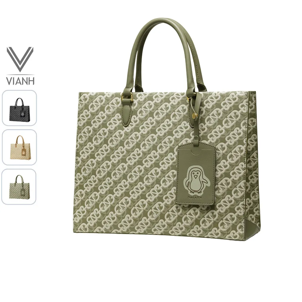 Ảnh Túi xách Tote bag nữ Nucelle size to charm ví chim cánh cụt đi chơi, đi làm, đựng laptop... ViAnh Store 1172071 1