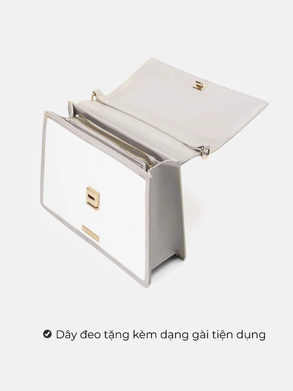 Ảnh Túi Xách Trung Nữ Thời Trang JUNO Dập Hiệu Ứng Princess Diamond TXT226 3