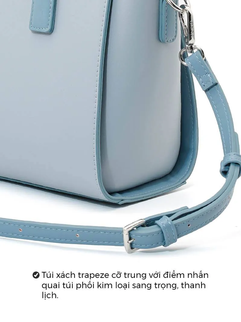 Ảnh Túi Xách Trung Nữ Thời Trang JUNO Tote Charm Trang Trí Phối 2 Màu TXT220 2