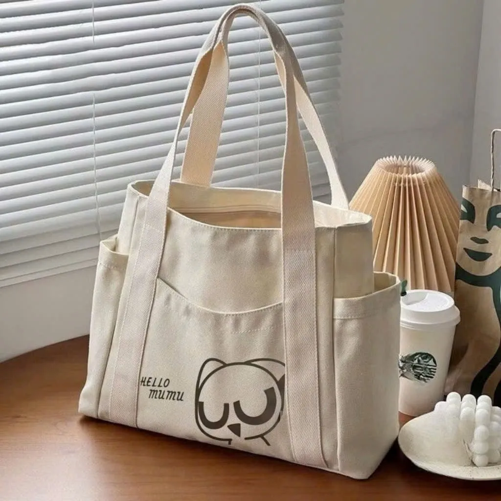 Ảnh Túi xách, túi đeo vai thời trang nam nữ vải canvas hàn quốc HARAS 2