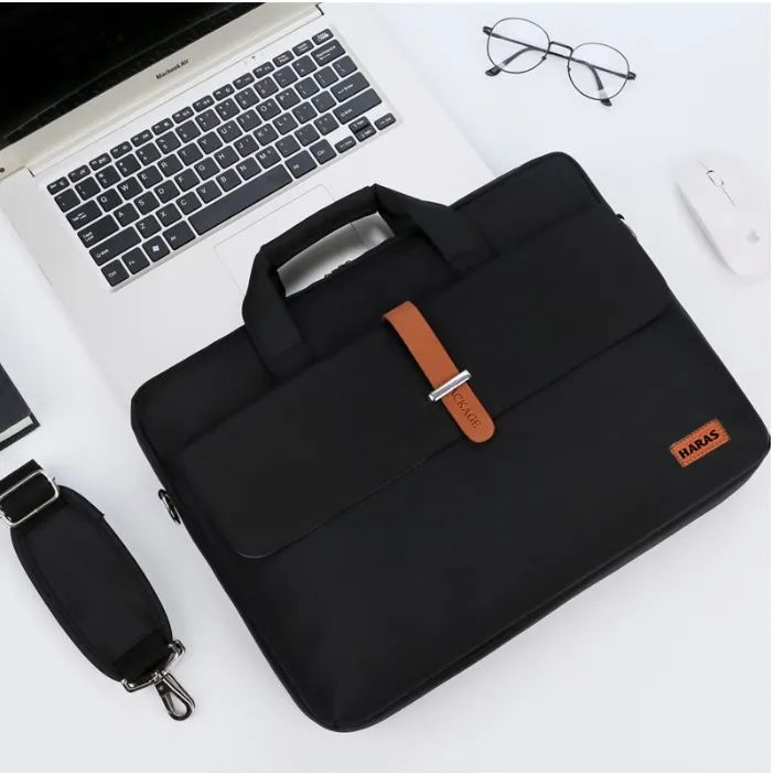 Ảnh Túi Xách Unisex Cao Cấp Đựng Vừa Laptop 15.6 Inch HARAS TXX359 4