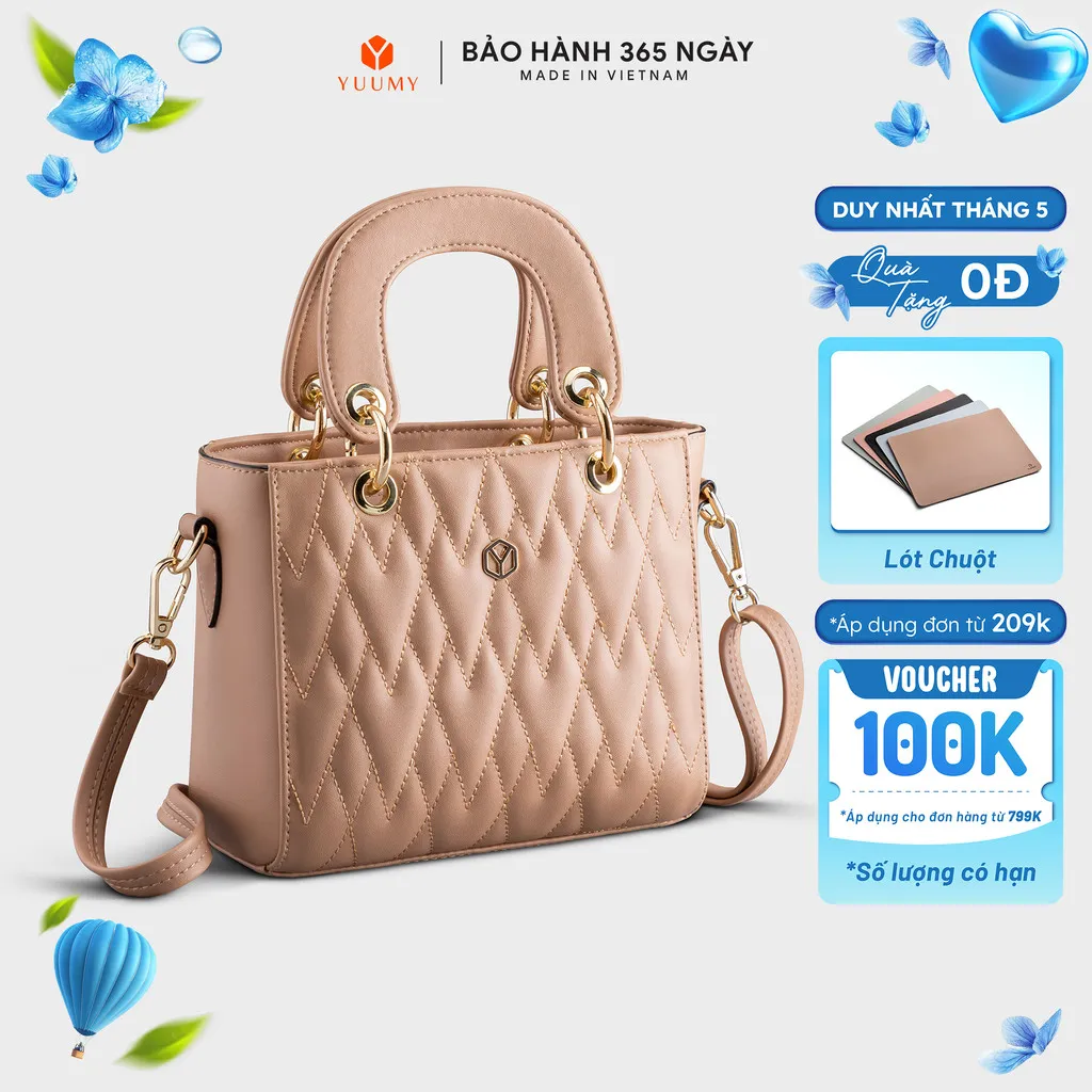 Ảnh Túi Yuumy (Thời trang nữ đi tiệc size 19 - Túi xách da Seasand YTX24) 1