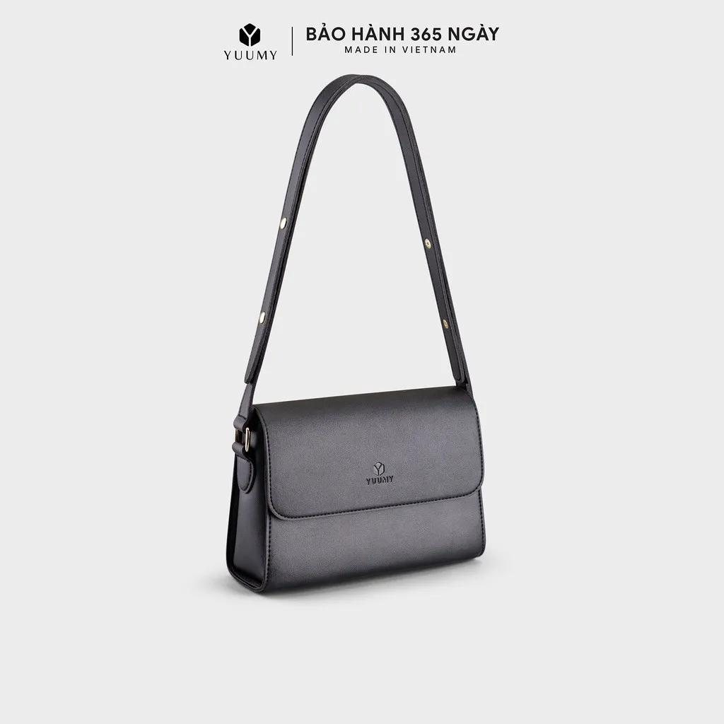 Ảnh Túi Yuumy (Thời trang nữ nắp gập dạng hộp size 21 - Túi đeo chéo da Seasand YN155) 2