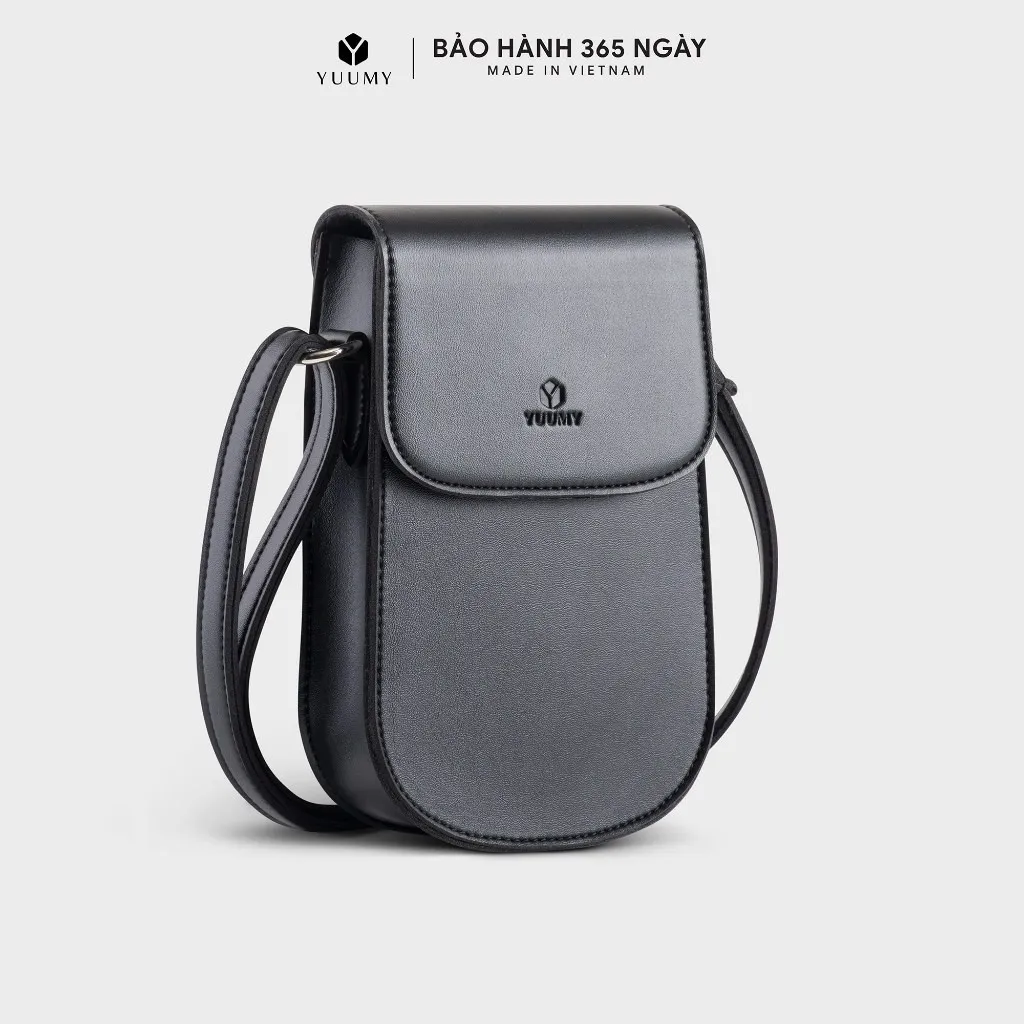 Ảnh Túi Yuumy (Thời trang nữ đựng điện thoại mini trơn - Túi đeo chéo da Seasand YN225) 2