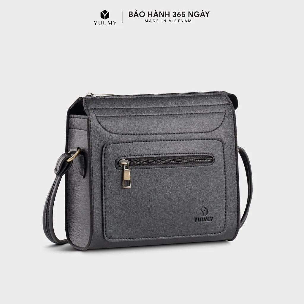 Ảnh Túi Yuumy (Thời trang nữ vân nhám cá tính size 21 - Túi đeo chéo da Bergen YN242) 1
