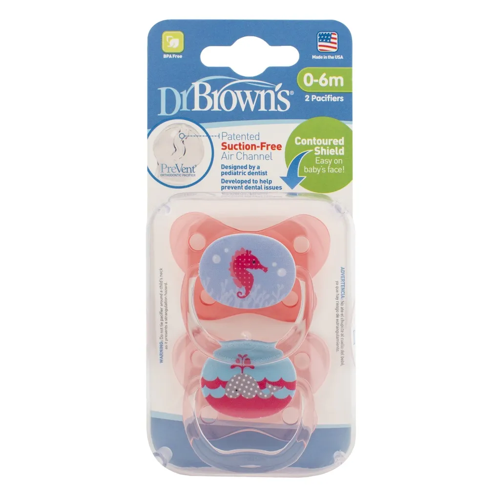 Ảnh Ty ngậm Dr Brown's dành cho bé từ 0-6M và 6-18M 3