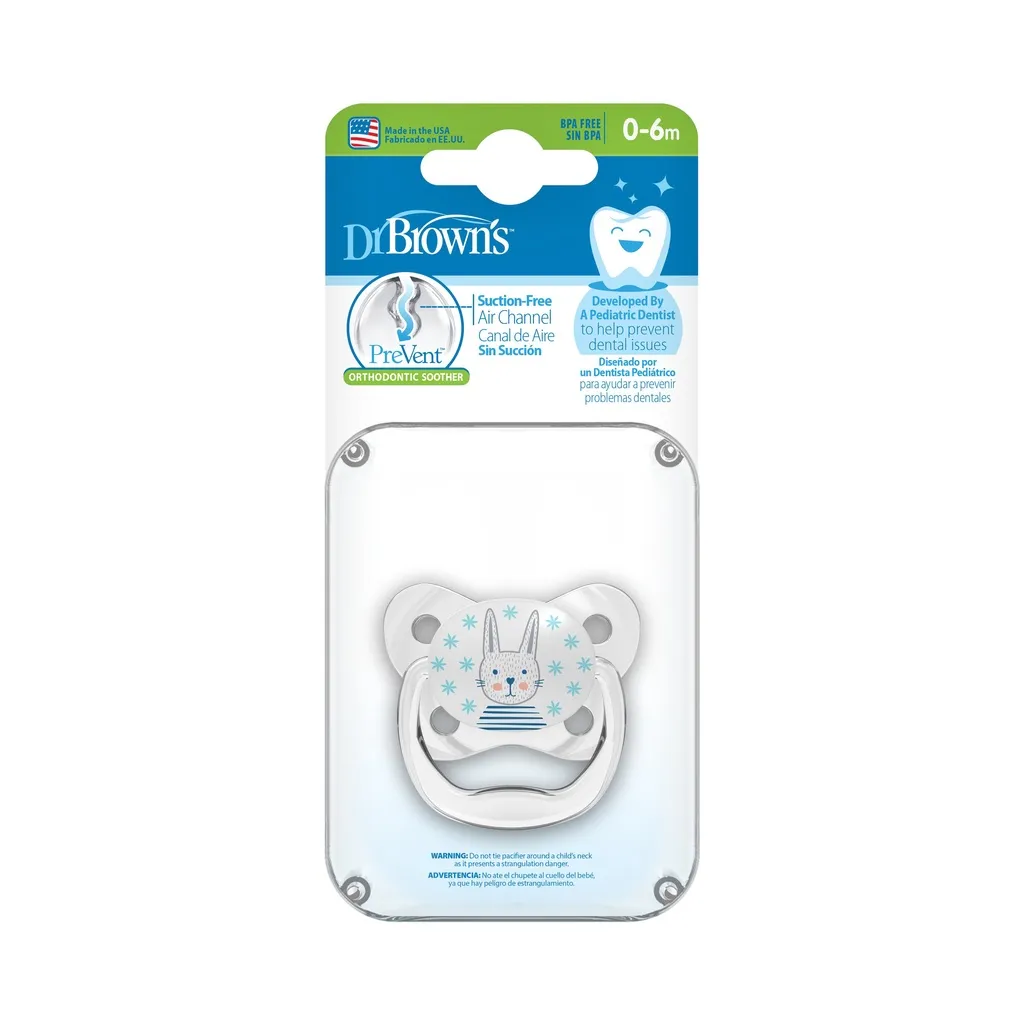 Ảnh Ty ngậm Dr Brown's dành cho bé từ 0-6M và 6-18M 4