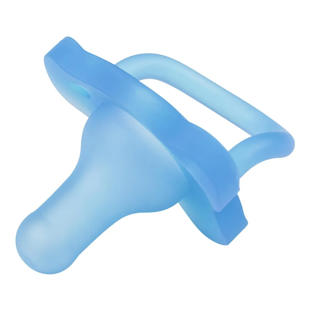 Ảnh Ty ngậm Dr.Brown's siêu mềm đầu tròn Happy Paci- màu xanh, hồng dành cho bé 0 tháng trở lên 3