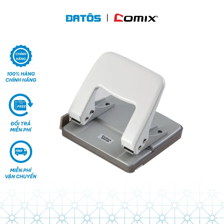 Ảnh Đục lỗ Comix B2914N 12 tờ, B2915N 25 tờ, B2917N 35 tờ - màu trắng sữa 2