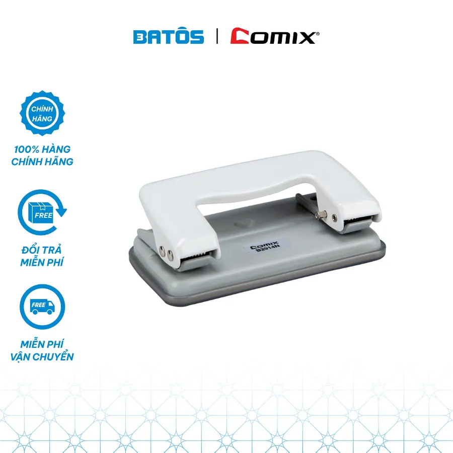 Ảnh Đục lỗ Comix B2914N 12 tờ, B2915N 25 tờ, B2917N 35 tờ - màu trắng sữa 4