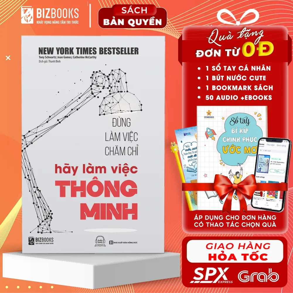 Ảnh Đừng Làm Việc Chăm Chỉ, Hãy Làm Việc Thông Minh - Sách Hướng Nghiệp Và Phát Triển Bản Thân Bizbooks 1