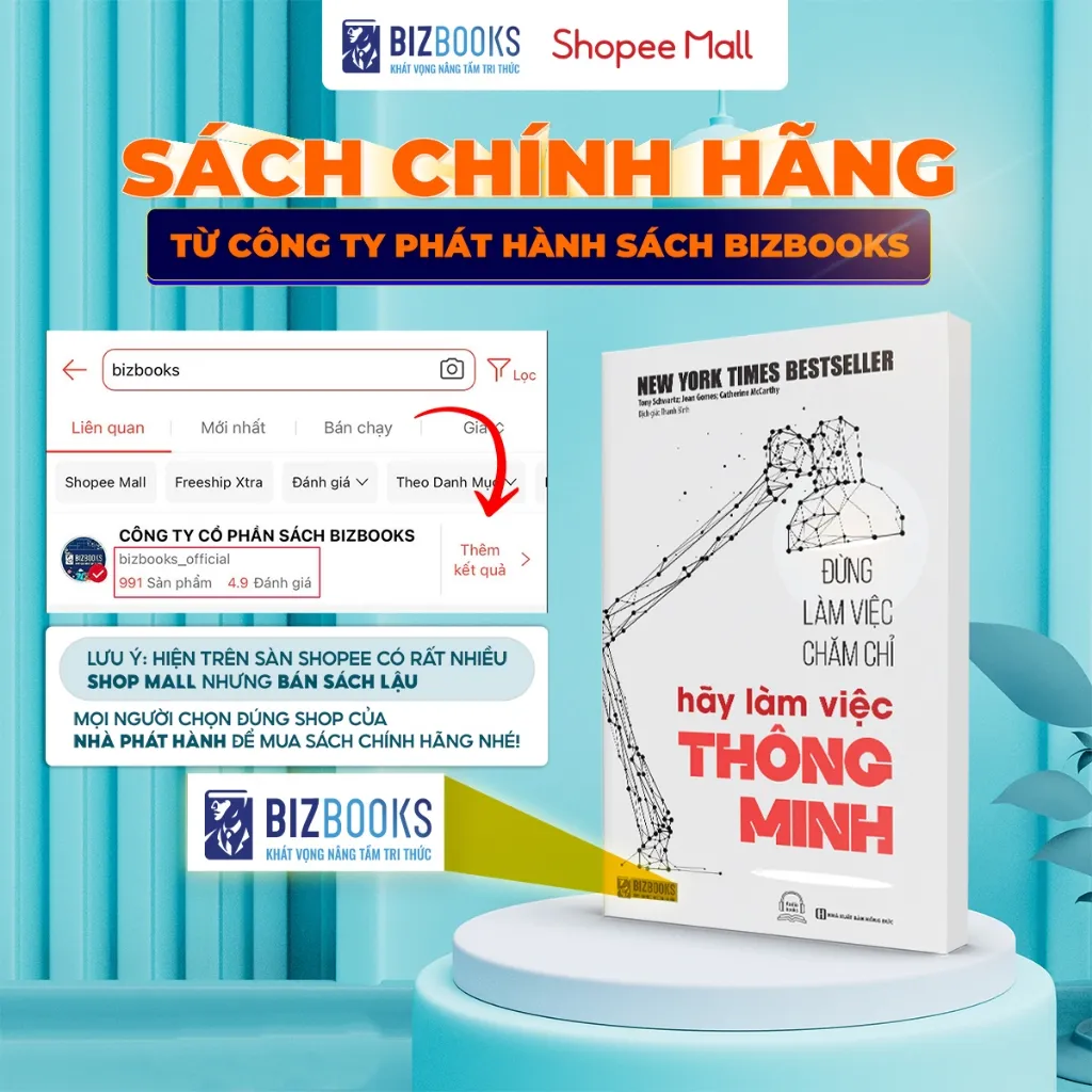 Ảnh Đừng Làm Việc Chăm Chỉ, Hãy Làm Việc Thông Minh - Sách Hướng Nghiệp Và Phát Triển Bản Thân Bizbooks 2