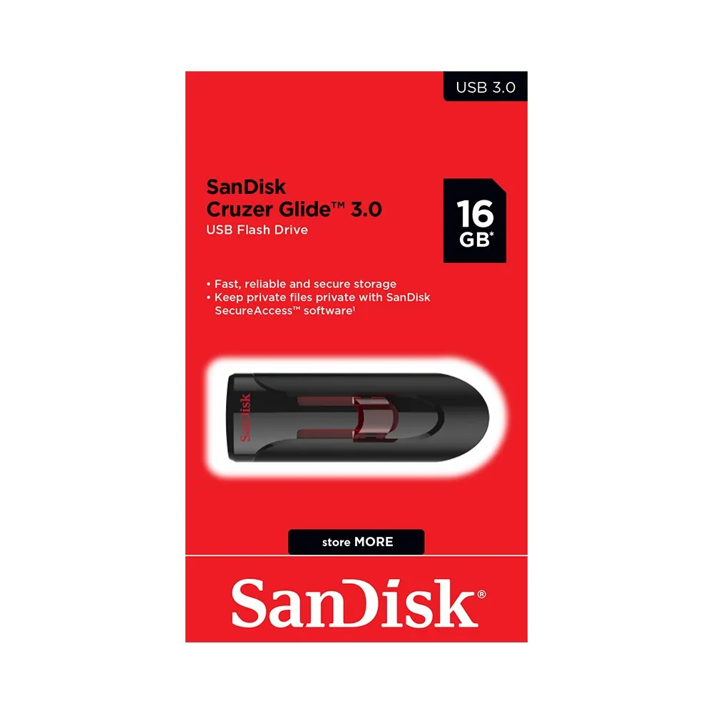 Ảnh USB 3.0 SanDisk Cruzer Glide CZ600 16GB - 32GB - 64GB - Bảo hành chính hãng 4