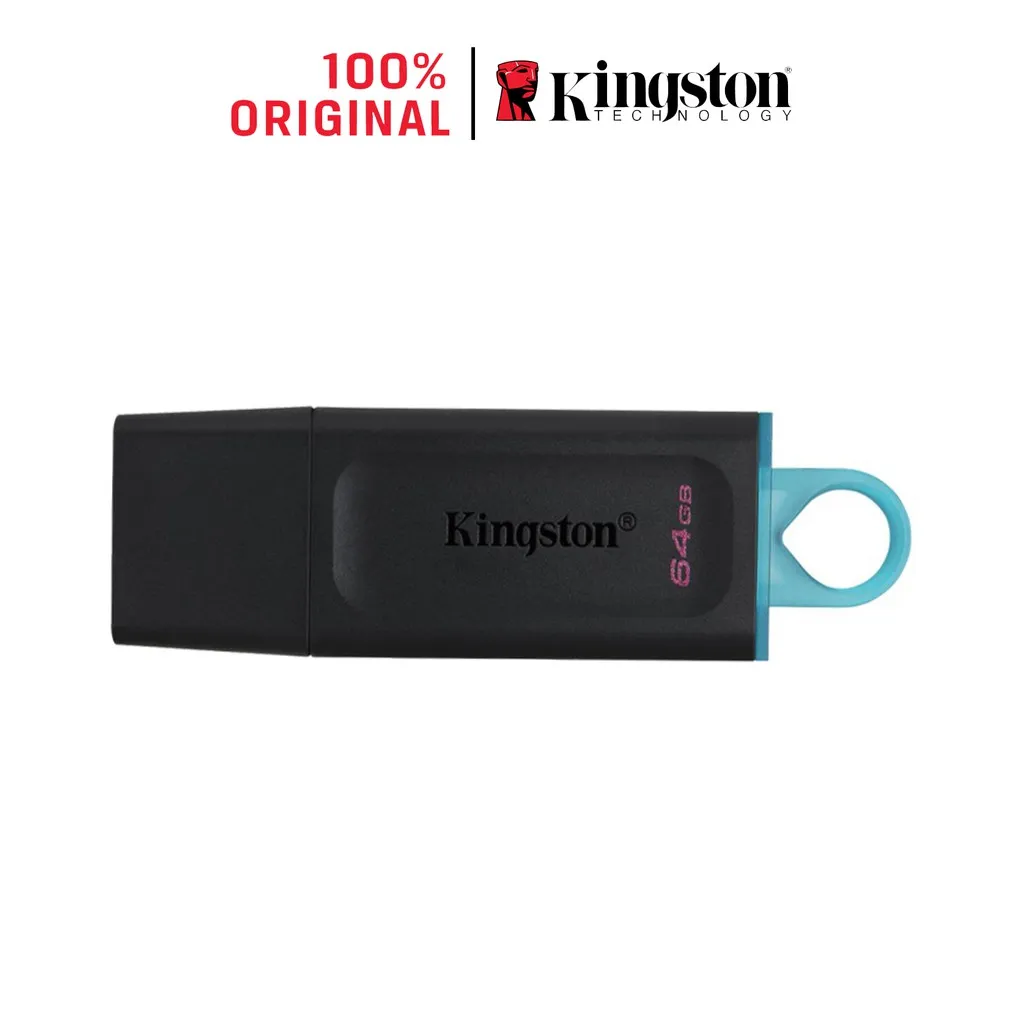 Ảnh USB 3.2 Gen 1 Kingston DataTraveler Exodia DTX 64Gb DTX/64GB thời trang với nắp bảo vệ và móc khóa màu sắc 1
