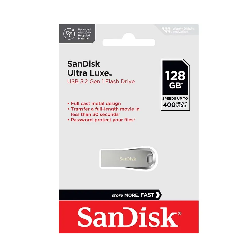 Ảnh USB 3.2 SanDisk Ultra Luxe CZ74 32GB - 64GB - 128GB - 256GB 400MB/s 4