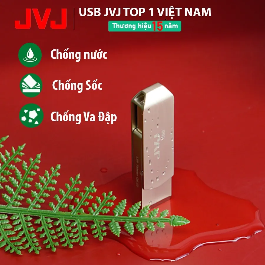 Ảnh USB 32Gb 64Gb 2.0 JVJ L66 siêu nhỏ vỏ kim loại - tốc độ 30MB/s chống nước, chống sốc, chống va đập -Bảo hành 5 năm 4