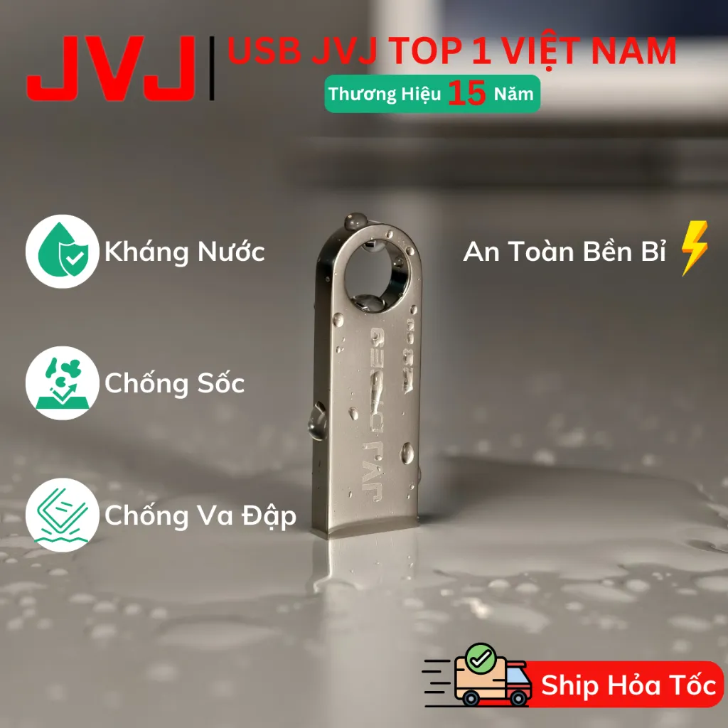 Ảnh USB JVJ 128Gb 64Gb 32Gb 16Gb 8Gb 4Gb 2Gb SE9 USB 2.0 Nhỏ Gọn, Kháng Nước, Chống Sốc Bảo Hành 5 Năm 1