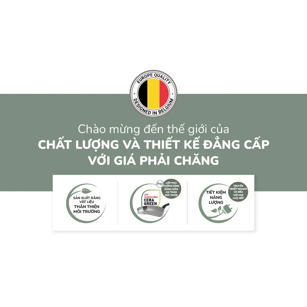 Ảnh Vá vuông Berghoff Balance, Hàng chính hãng, Bảo hành 24 tháng. 3