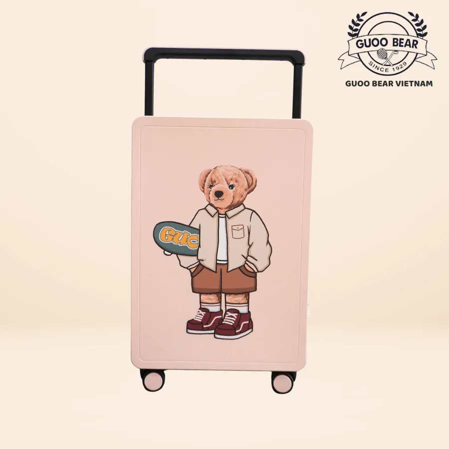 Ảnh Vali GUOO BEAR chính hãng - GU9001 GU9002 đi du lịch size 20, size 24 2
